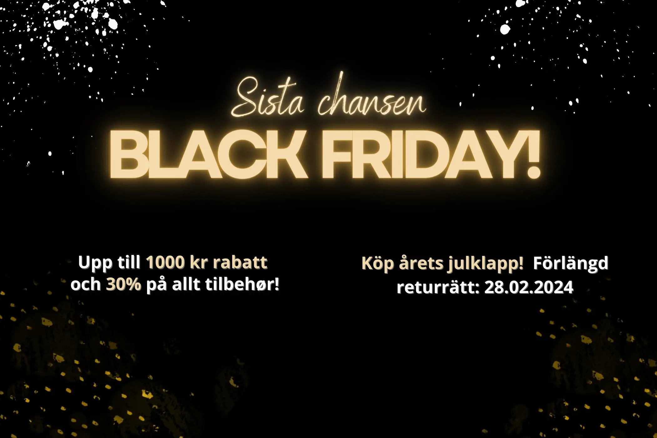 Neatsvor Sverige Black Friday Sista chansen v2