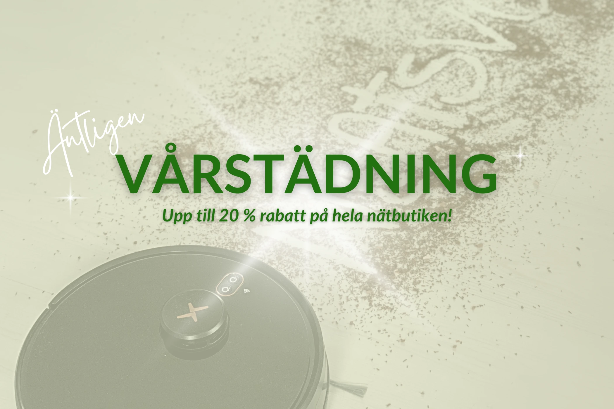 Vårstädning 2025 20% Rabatt